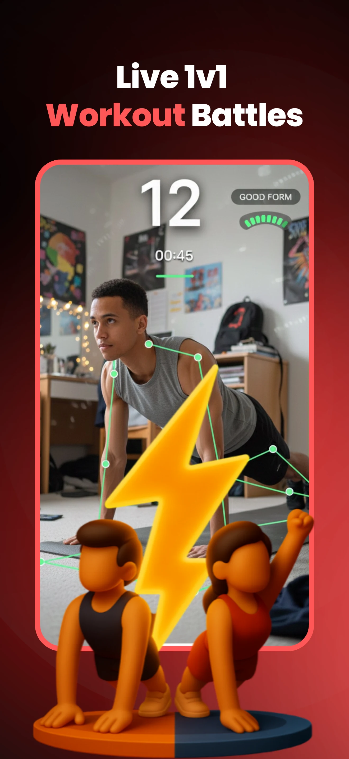 Stryv: 1v1 Pushup Battles screenshot
